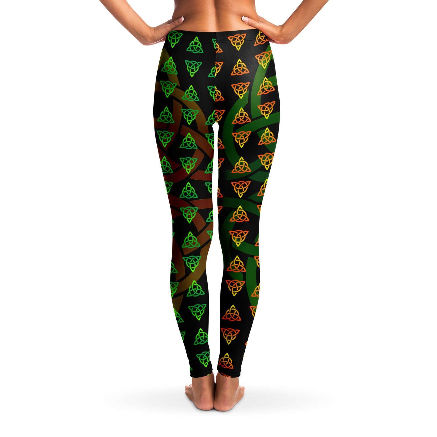 Gradient Celtic Trinity Knot Leggings – Wired Cat